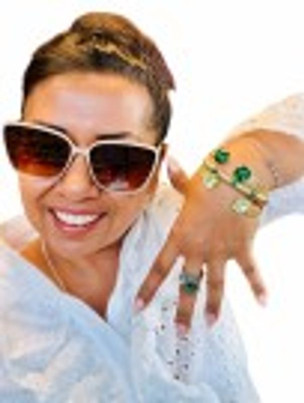 Ada Armbånd Swarowski grønn