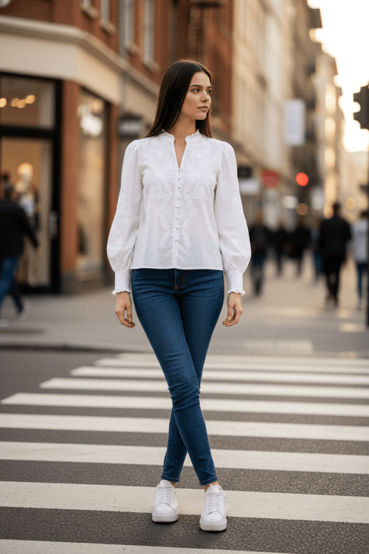 Vanessa blouse hvit