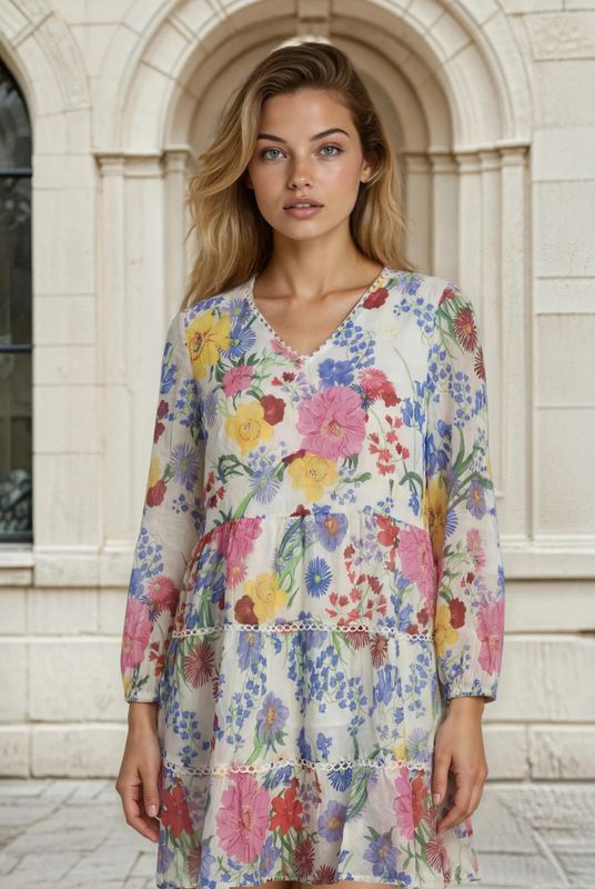 BOHEME ROSE DRESS