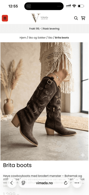 Hovedbilde Brita boots
