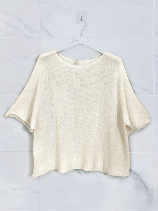 Safran topp beige