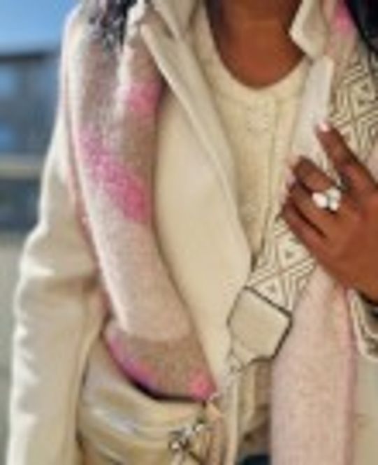 Hovedbilde Choco Skjerf Babyrosa