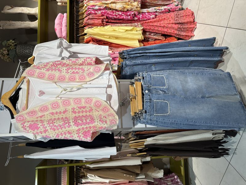 Boho heklet jakke