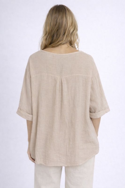 Sima bluse hvit
