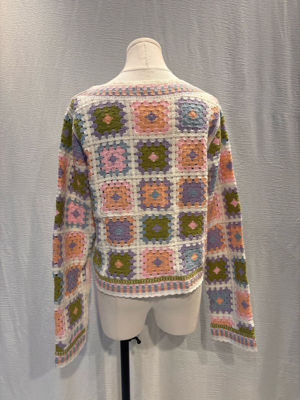 Hekle topp pastell
