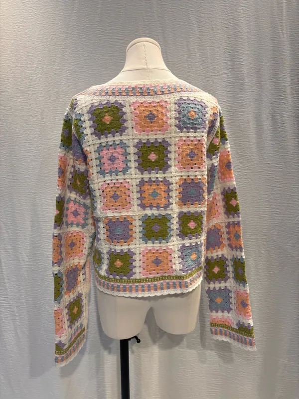 Hekle topp orange
