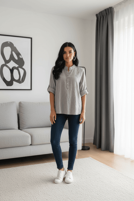 Hovedbilde Sommer bluse beige