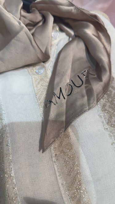 Hovedbilde Amour skjerf beige