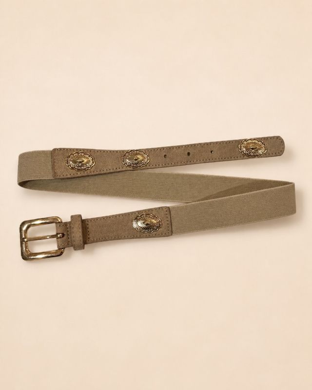 Belte med detaljer beige