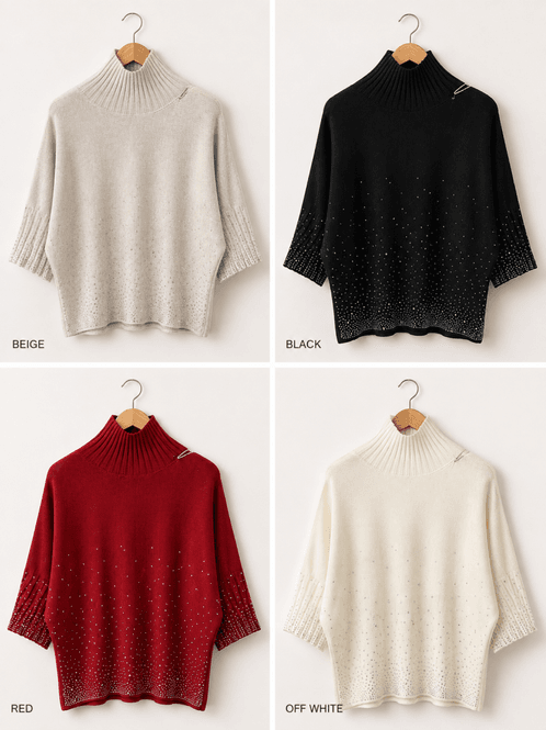 Hovedbilde Sauro glitter polo offwhite 