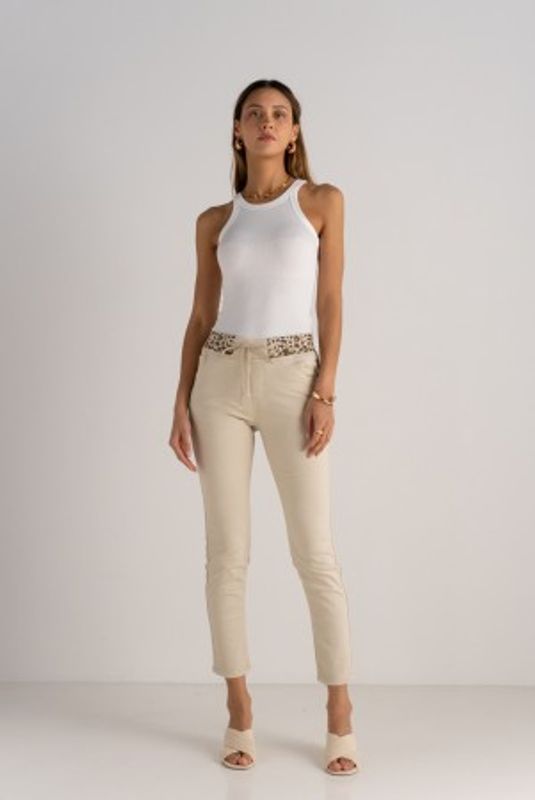 Casual Leo Bukse Creme