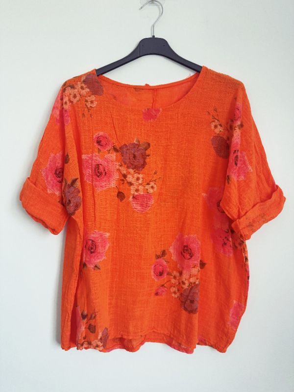 Pinto bluse orange