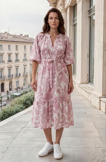Hovedbilde Paisley dress rosa