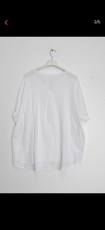 Sima bluse hvit