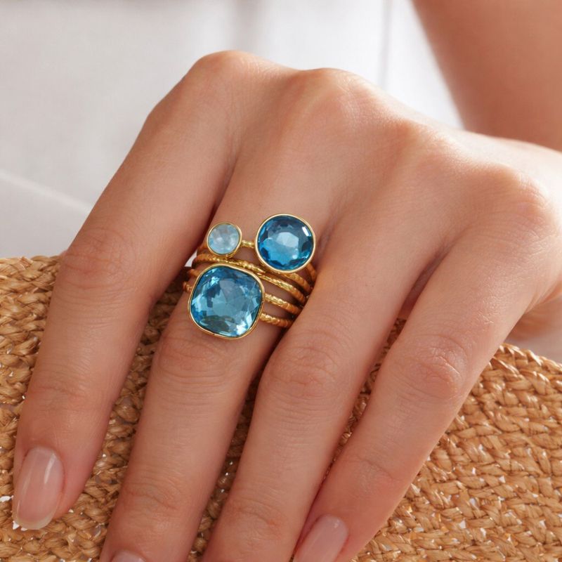 Emma ring turkis